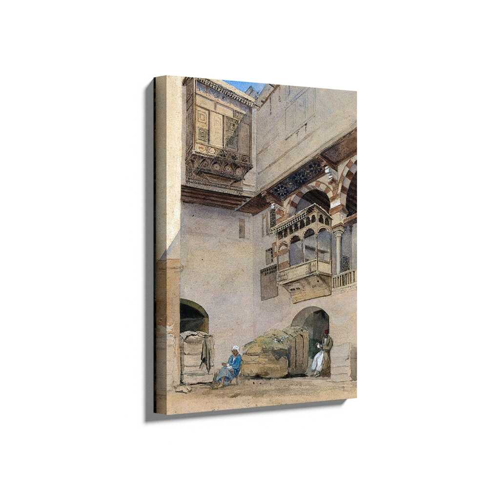 Picasoul - Picasoul Curated - Courtyard Scene - Wall Decor