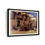 Royal Elephant Procession - Framed Wall Art