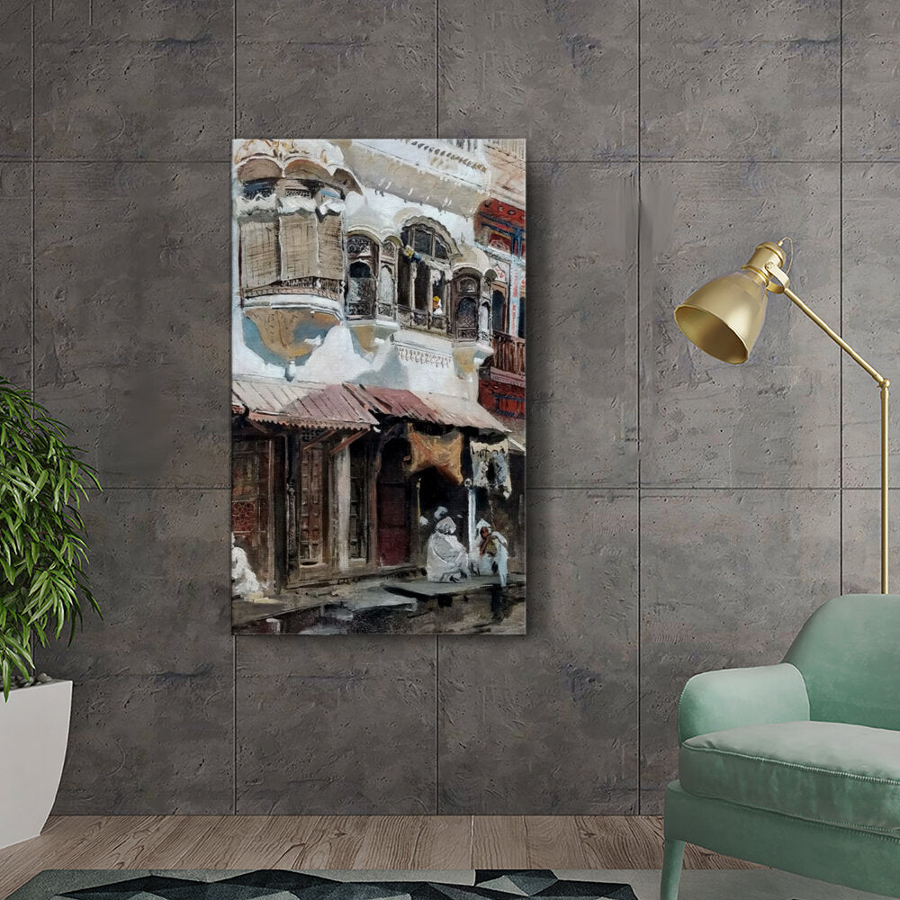 Traditional Street Scene