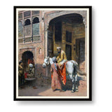 The Regal Encounter - Framed Wall Art