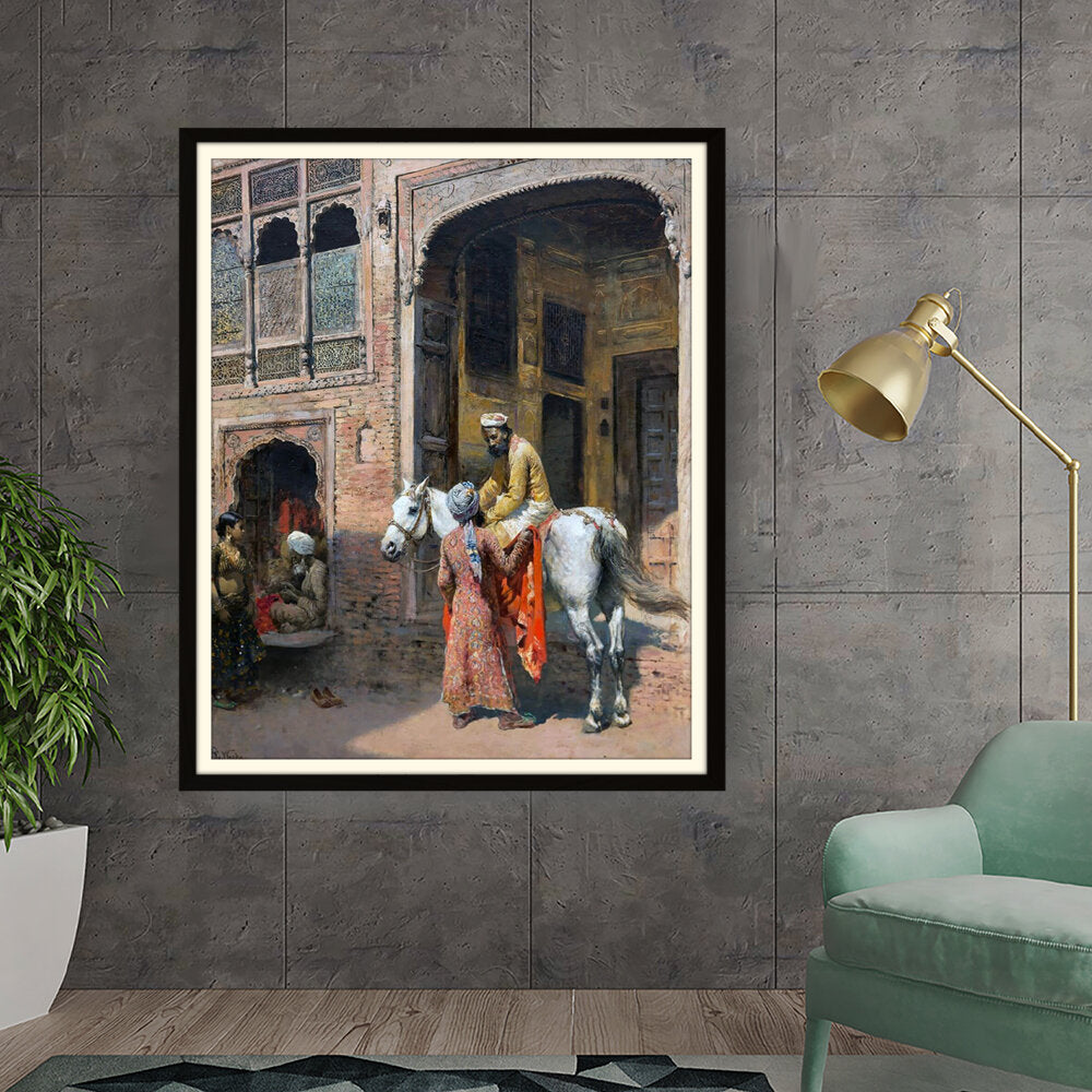 Kiran - Valipa - The Regal Encounter - Framed Wall Art