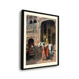 The Regal Encounter - Framed Wall Art
