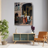 The Regal Encounter - Wall Canvas