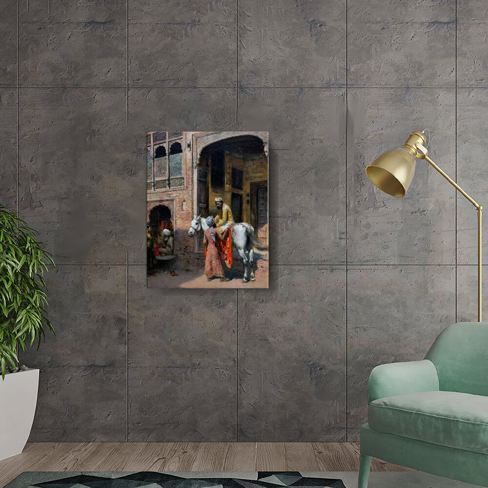 The Regal Encounter - Wall Canvas