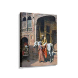 The Regal Encounter - Wall Canvas