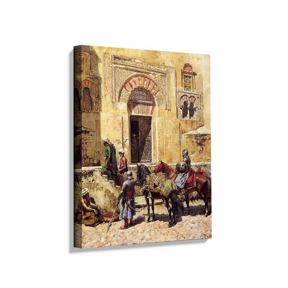 Picasoul - Picasoul Curated - Market Entrance Scene - Wall Decor