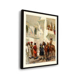 Gathering At The Palace - Framed Wall Art