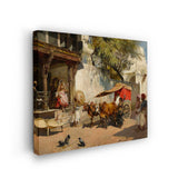 Rural Life In India - Wall Canvas