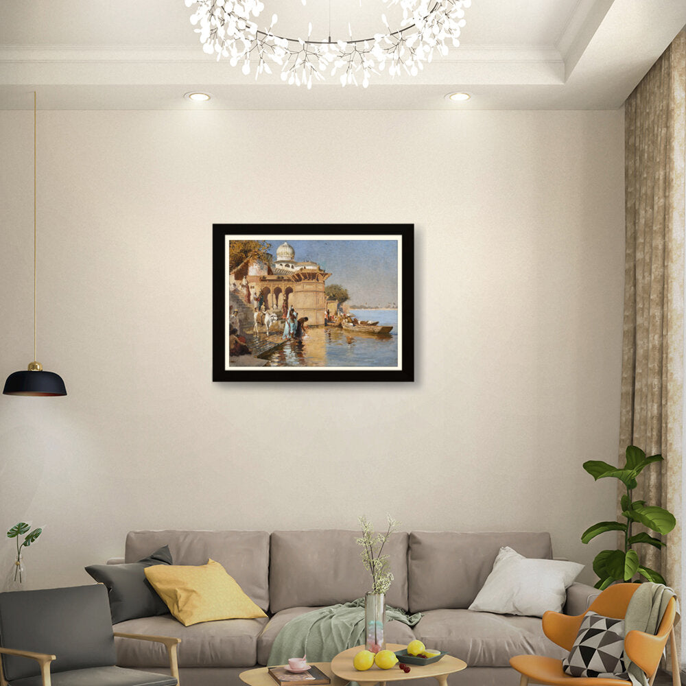 Waterfront Life - Framed Wall Art