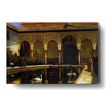 The Courtyard Of The Alhambra - Wall Canvas