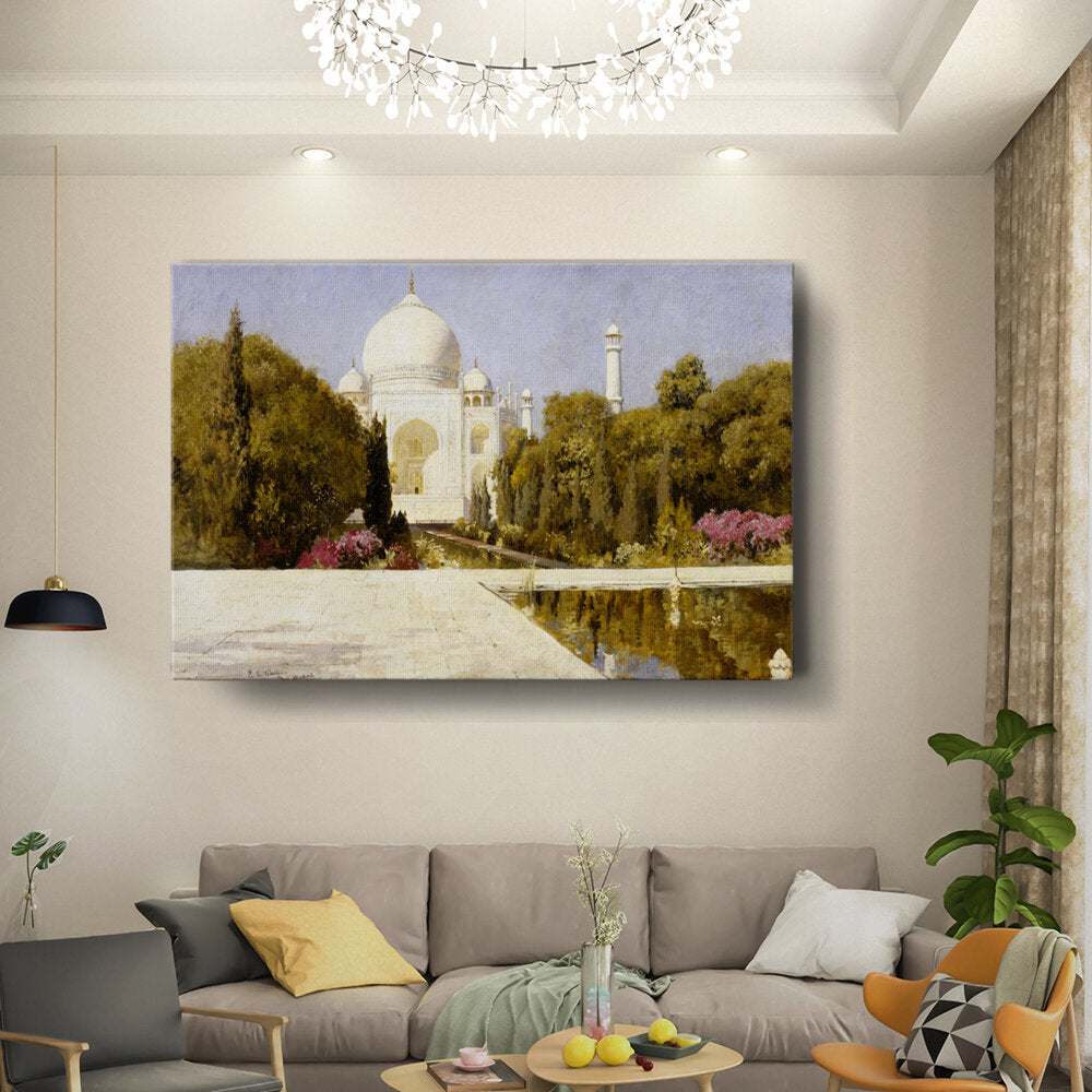 Taj Mahal In Bloom