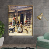 Kiran - Valipa - A Cultural Exchange - Floating Framed Canvas