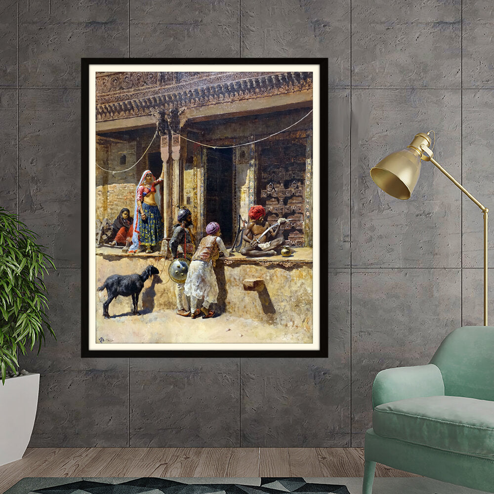 Kiran - Valipa - A Cultural Exchange - Framed Wall Art