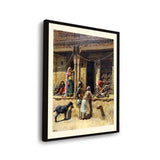 A Cultural Exchange - Framed Wall Art