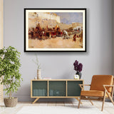 Royal Procession2 - Framed Wall Art