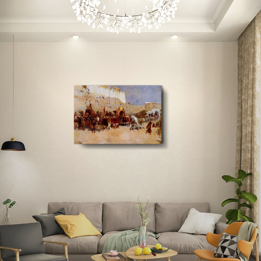 Royal Procession2 - Wall Canvas