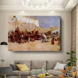 Kiran - Valipa - Royal Procession2 - Wall Canvas