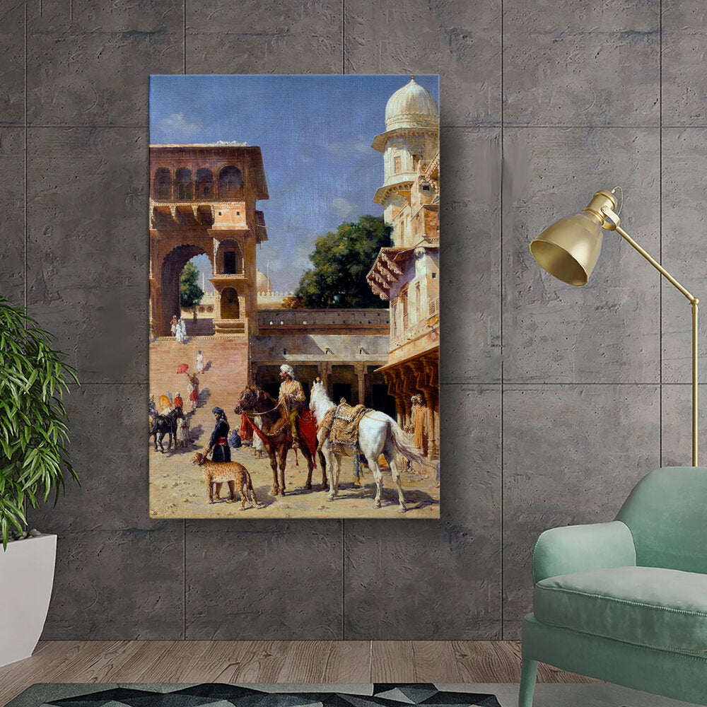 Kiran - Valipa - Royal Procession1 - Wall Canvas