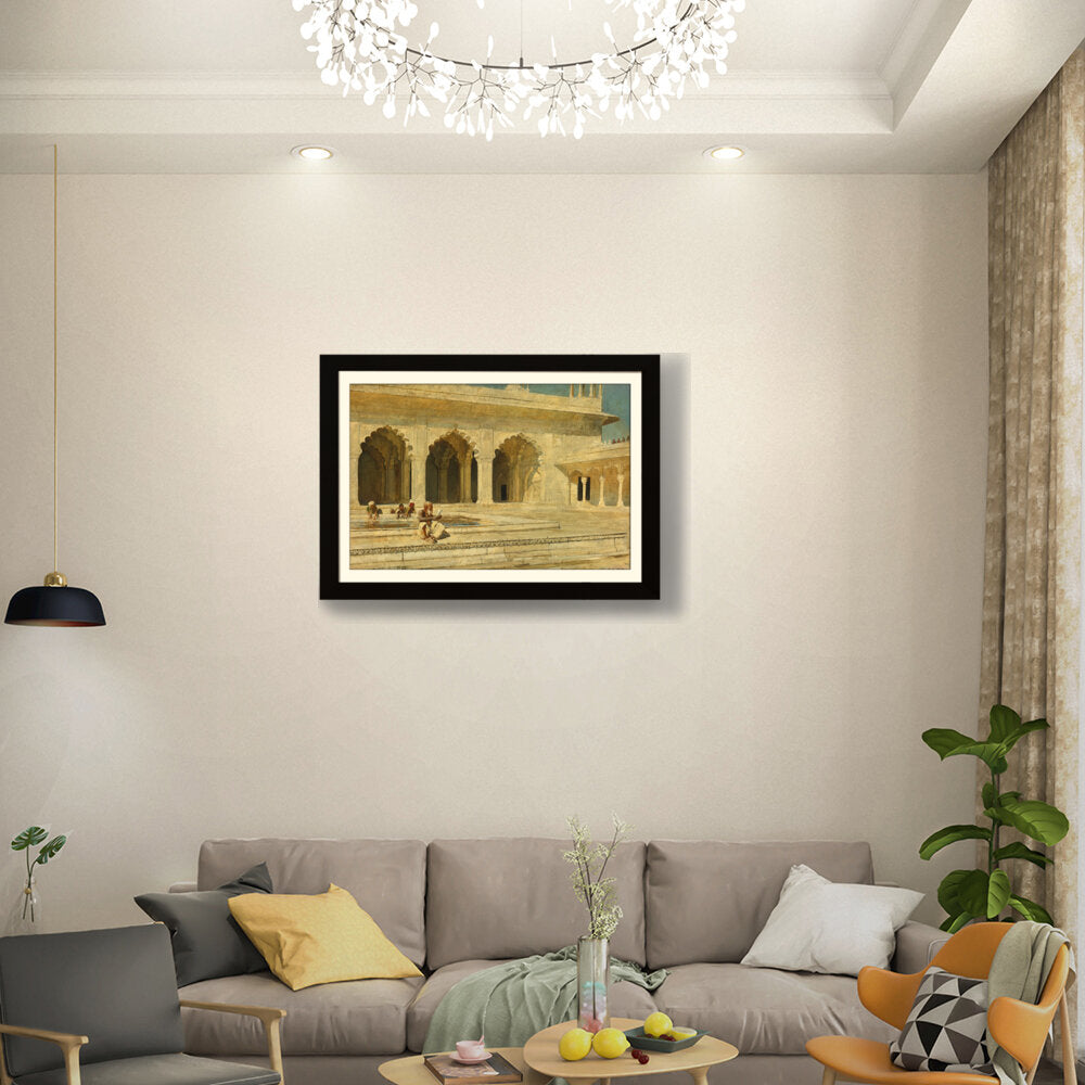 Serenity At The Palace - Framed Wall Art
