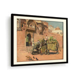 Majestic Elephants1 - Framed Wall Art