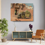 Majestic Elephants1 - Wall Canvas