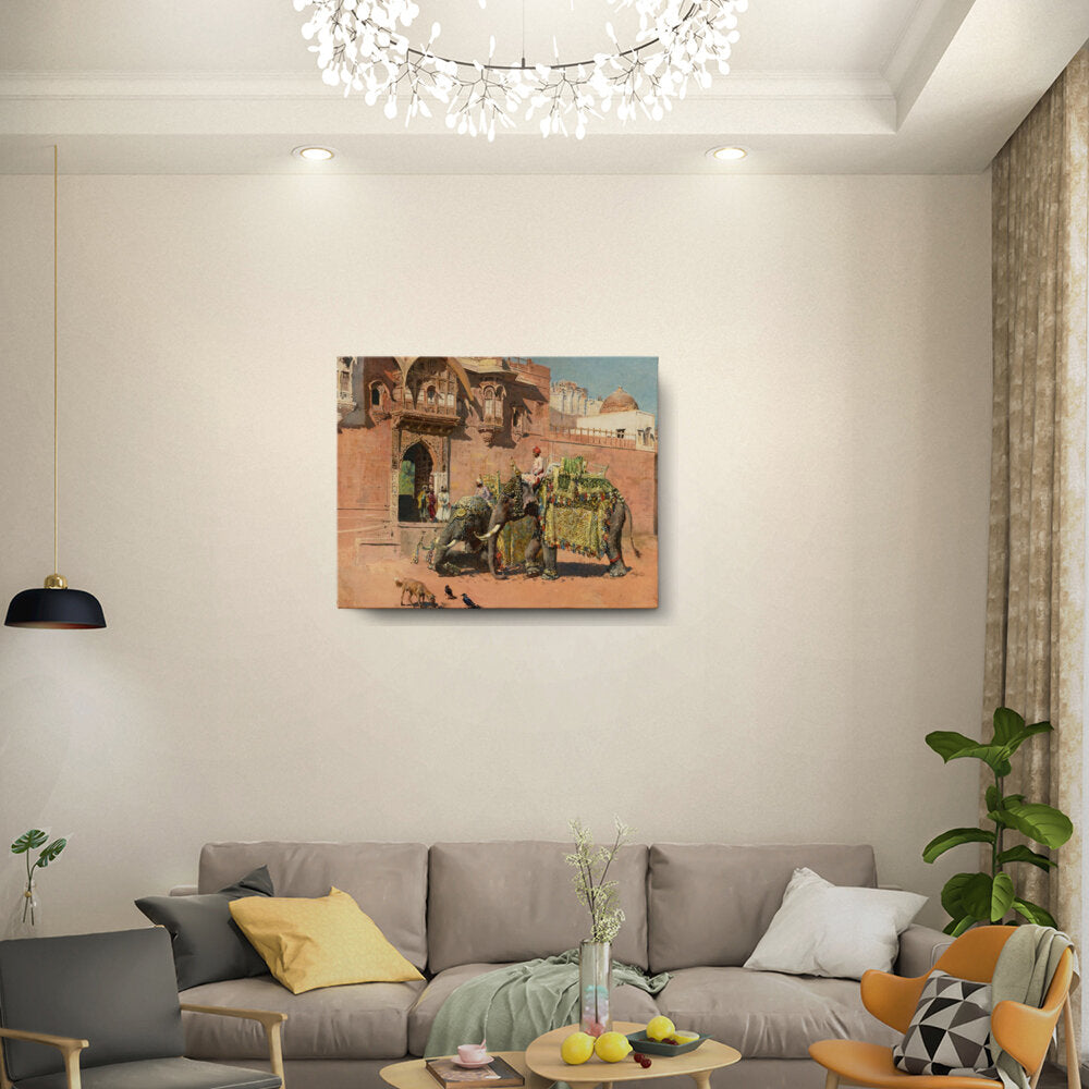 Majestic Elephants1 - Wall Canvas