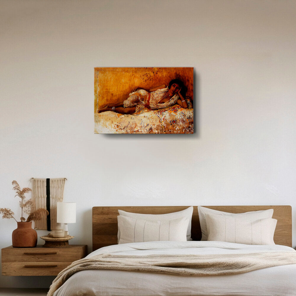 Reclining Beauty - Wall Canvas