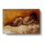 Reclining Beauty - Wall Canvas