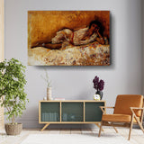 Reclining Beauty - Wall Canvas