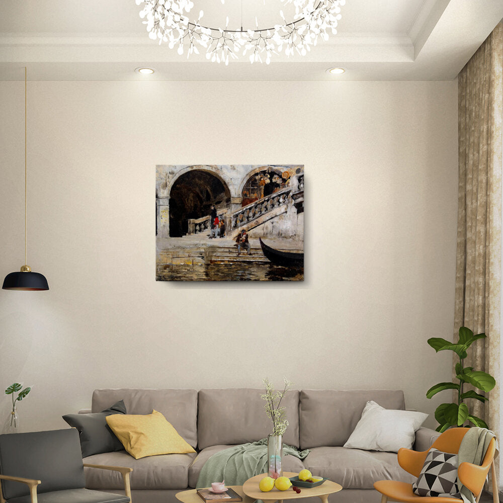 Quiet Moments By The Water - Wall Canvas