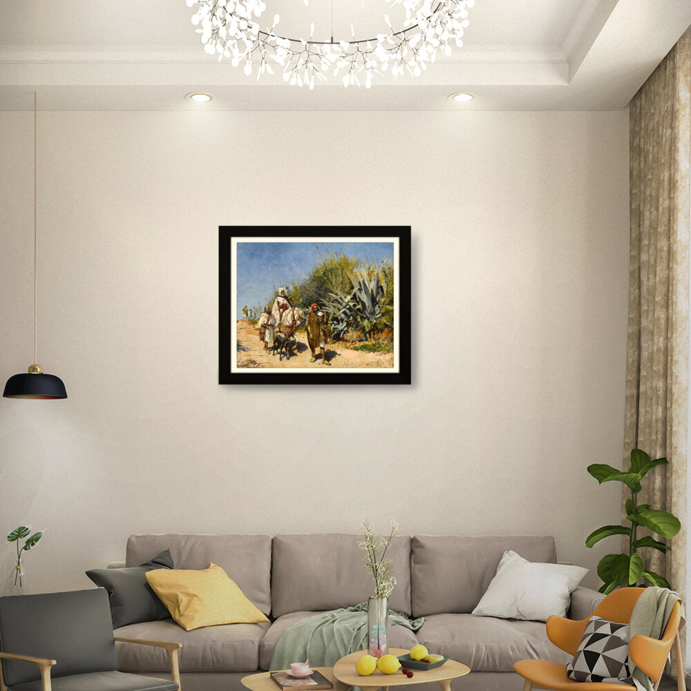 Journey Through The Landscape - Framed Wall Art