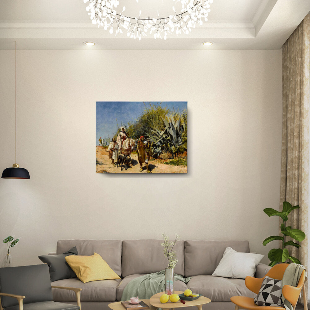 Journey Through The Landscape - Wall Canvas