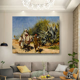 Kiran - Valipa - Journey Through The Landscape - Wall Canvas