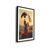 The Battle Of The Birds - Framed Wall Art