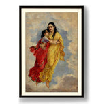 Embrace Of Colors - Framed Wall Art