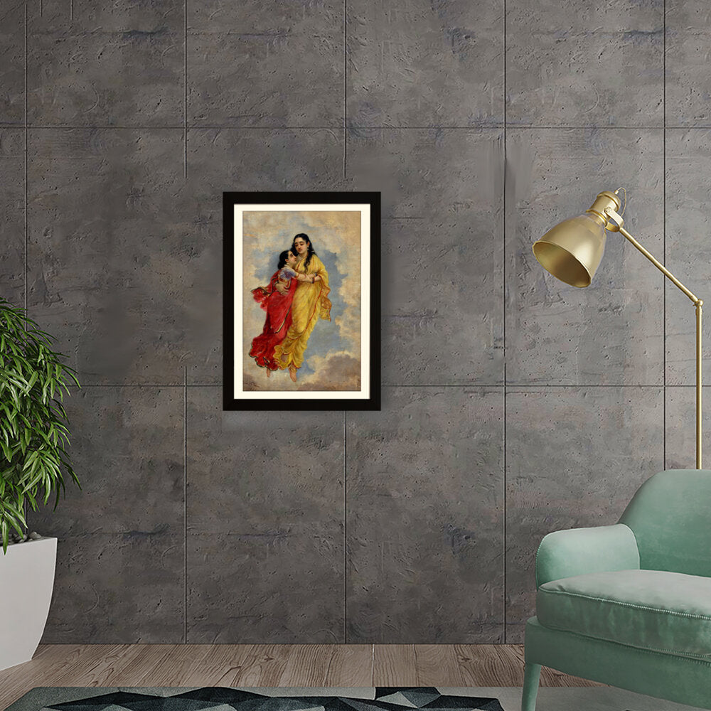 Embrace Of Colors - Framed Wall Art