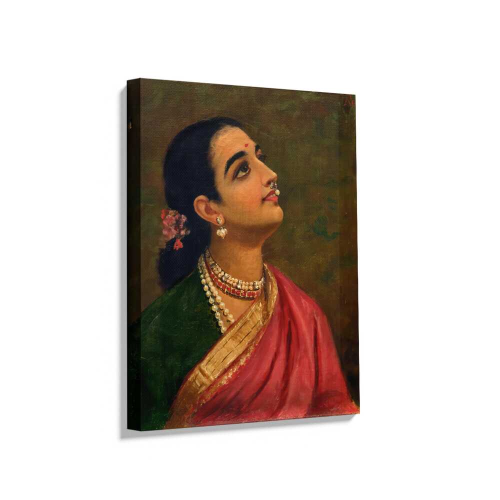 Picasoul - Picasoul Curated - Elegant Woman In Traditional Attire - Wall Decor