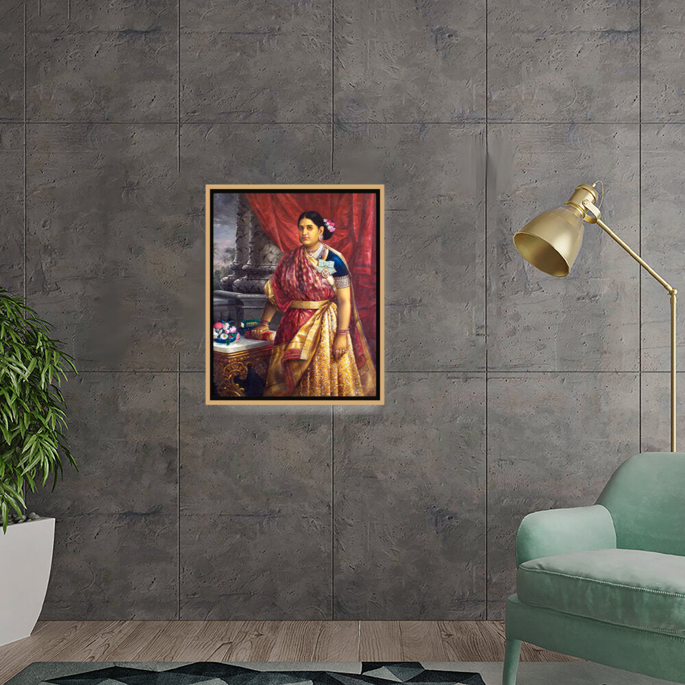 Royal Elegance2 - Floating Framed Canvas