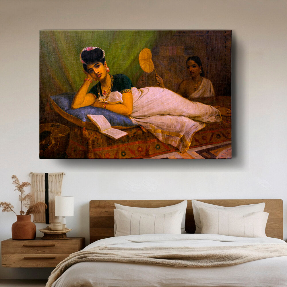 Kiran - Valipa - Restful Reverie - Wall Canvas