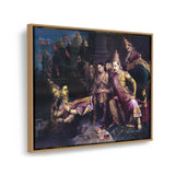 The Divine Council - Floating Framed Canvas