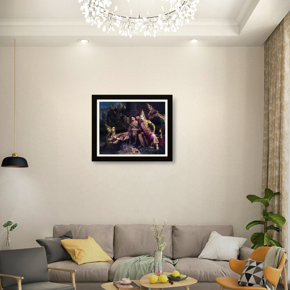 The Divine Council - Framed Wall Art