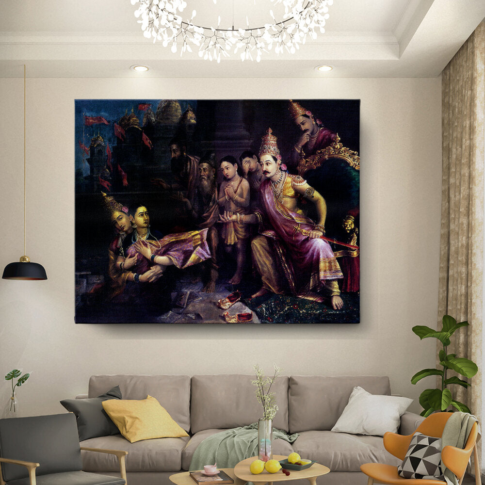 Kiran - Valipa - The Divine Council - Wall Canvas
