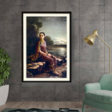 Kiran - Valipa - Evening Reflection - Framed Wall Art