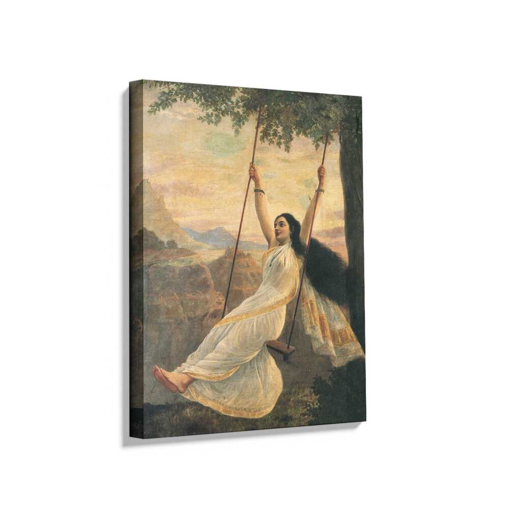 Picasoul - Picasoul Curated - Woman On A Swing - Wall Decor