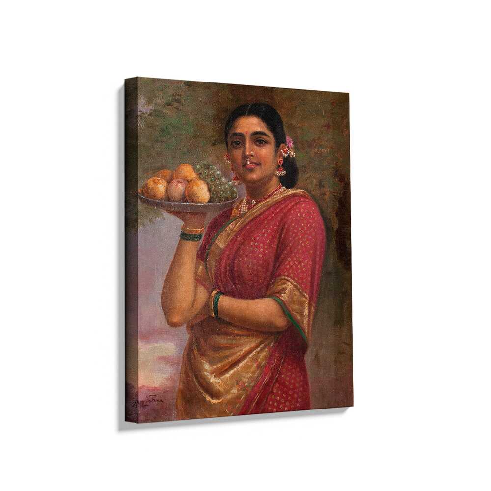 Picasoul - Picasoul Curated - Woman With Fruits - Wall Decor