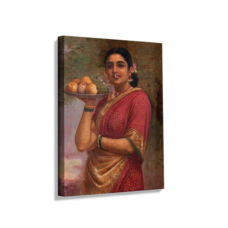 Picasoul - Picasoul Curated - Woman With Fruits - Wall Decor