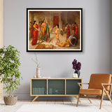 The Grief Of A Family - Framed Wall Art