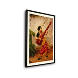 Melodic Elegance - Framed Wall Art