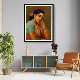 Contemplative Beauty - Framed Wall Art