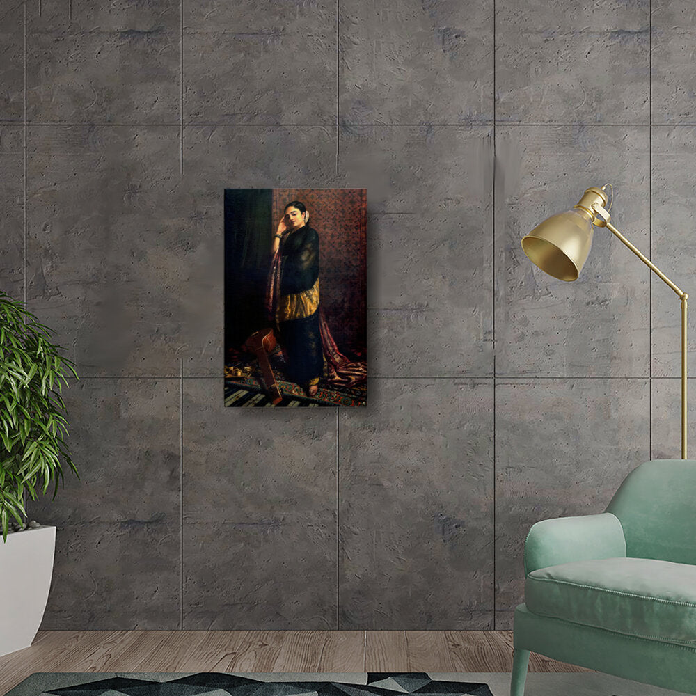 The Musician's Reverie - Wall Canvas